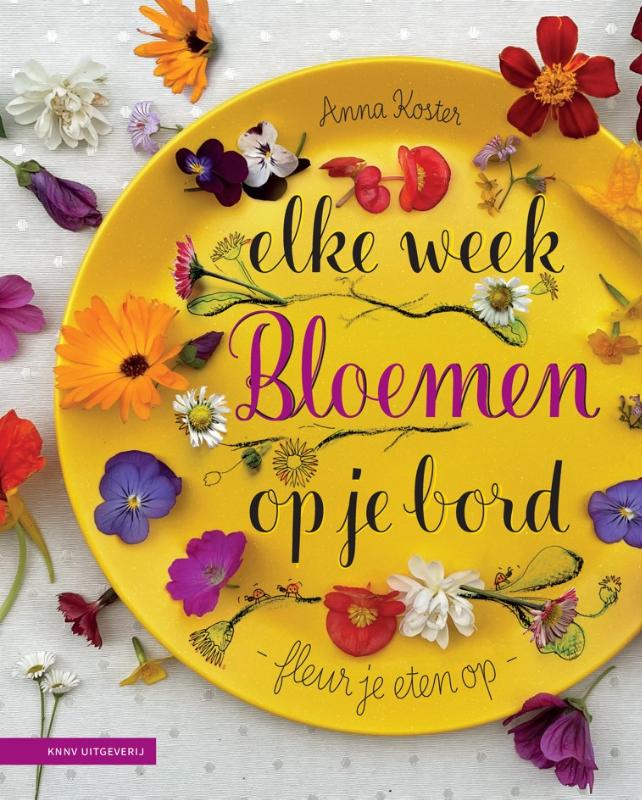 Elke week bloemen op je bord