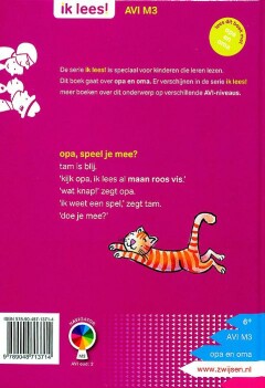 Opa, speel je mee? / Ik lees! achterkant