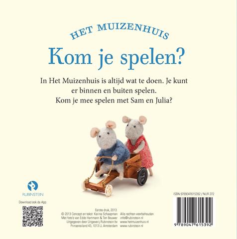 Kom je spelen? / Het Muizenhuis achterkant