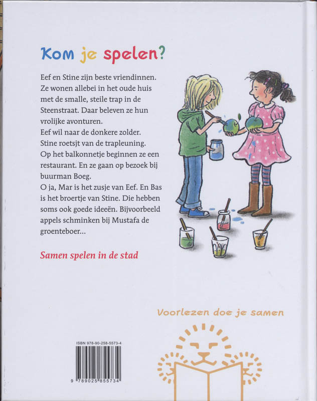 Kom Je Spelen? achterkant