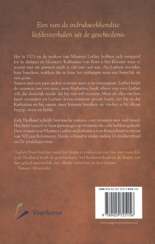 Luthers bruid achterkant