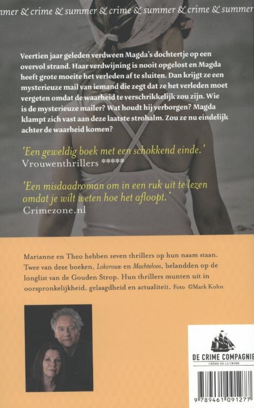 Een middag aan zee achterkant