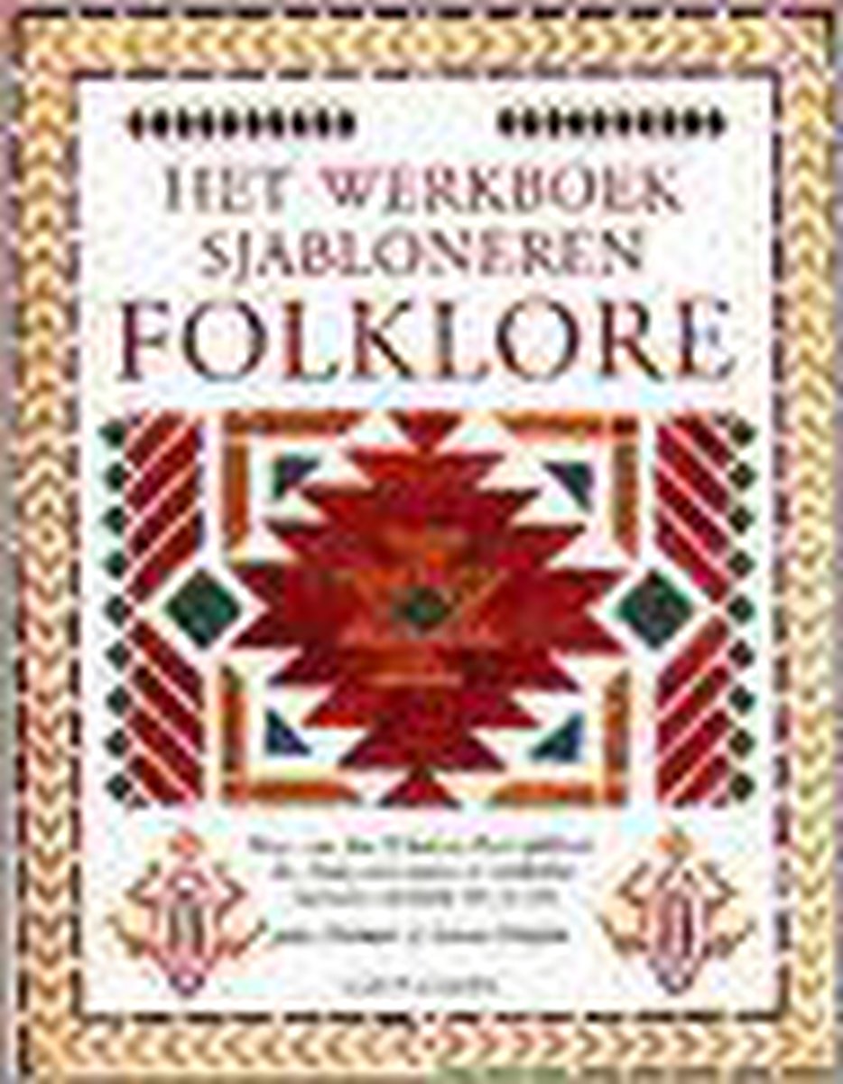 Werkboek sjabloneren - folklore