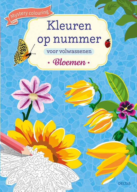 boekenbalie_9789044760071_cover Kleuren op nummer voor volwassenen - Bloemen