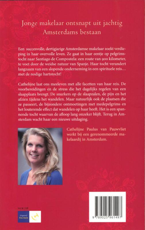 Op hoge hakken naar Santiago Op hoge hakken naar Santiago achterkant