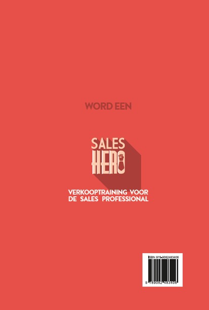 SalesHero, Verkooptraining voor de Salesprofessional achterkant