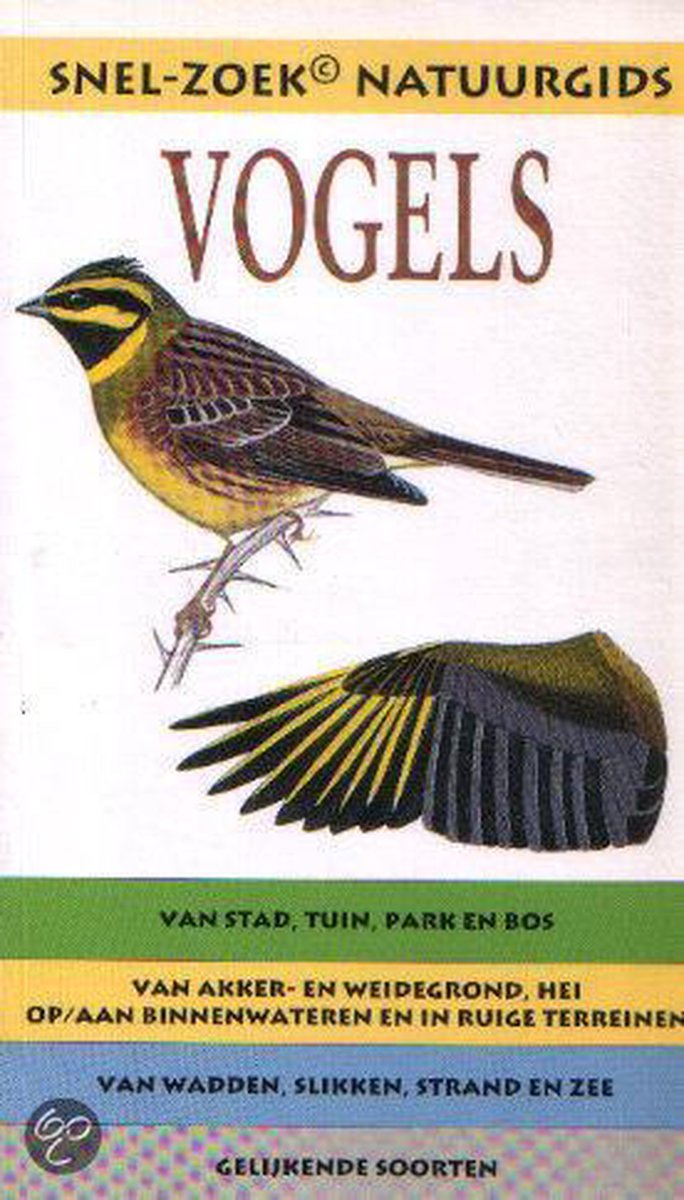 boekenbalie_9789038900780_cover Vogels / Snel-zoek natuurgids