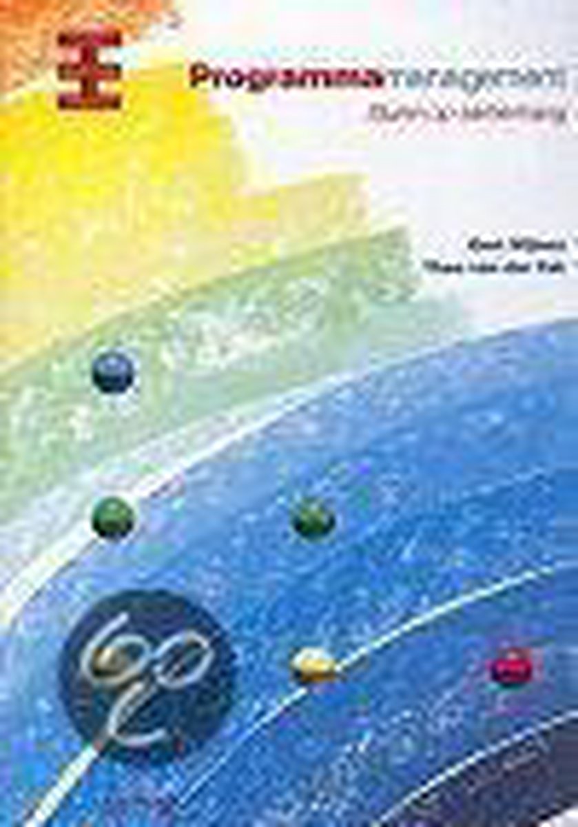 boekenbalie_9789014092935_cover Programmamanagement / Kluwer Management Selectie