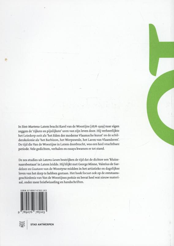 Latems leven / AMVC-publicaties / 10 achterkant