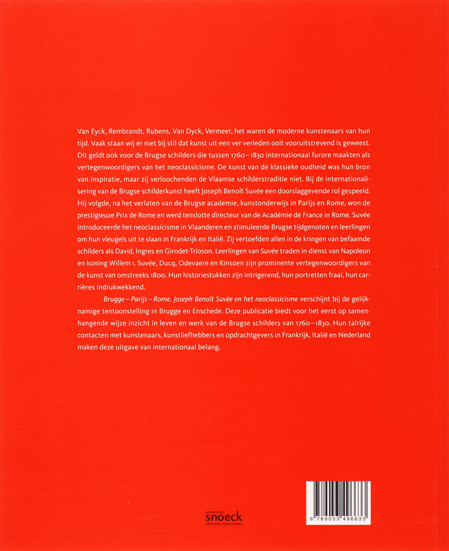 Brugge - Parijs - Rome achterkant