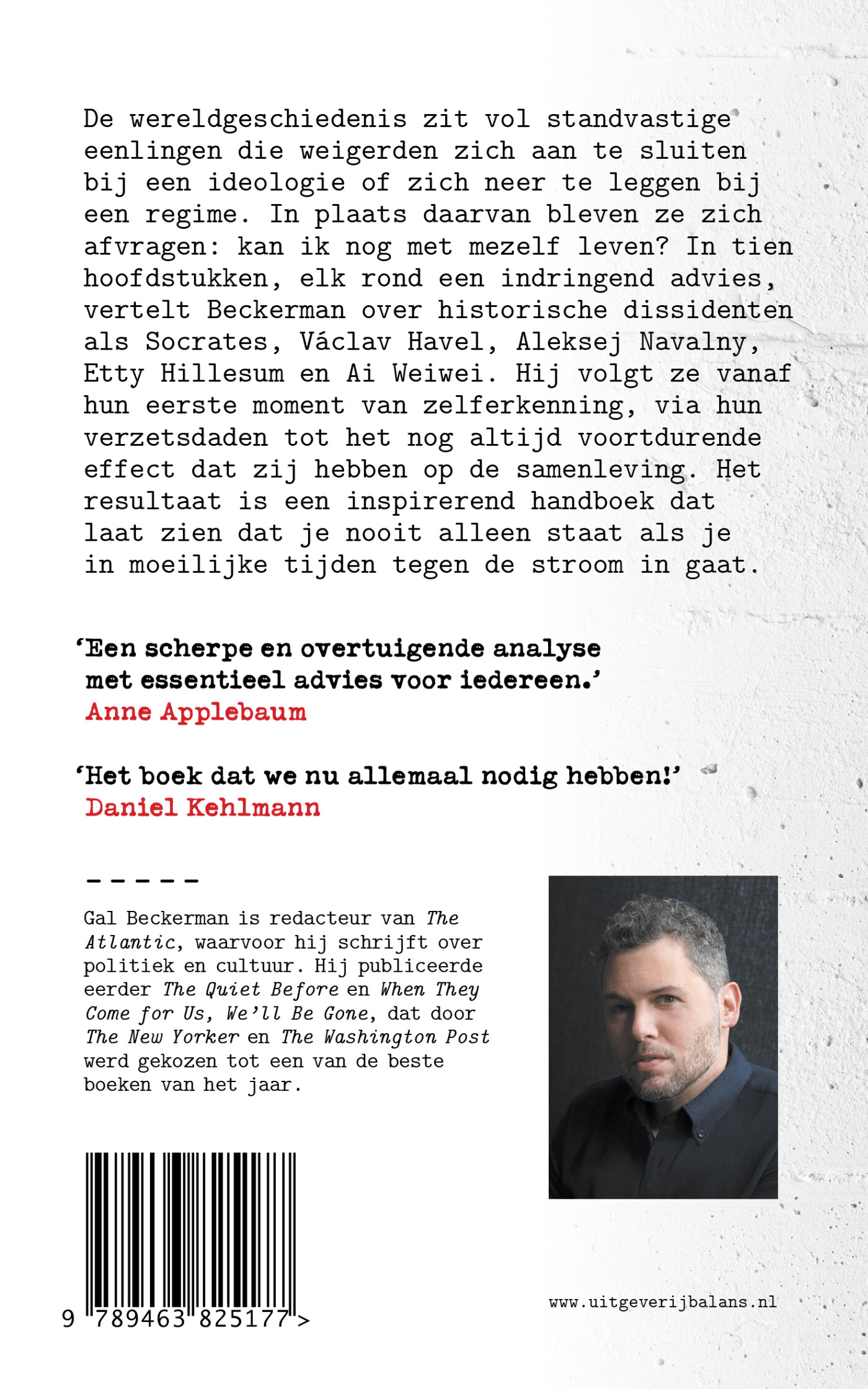 Hoe word ik dissident? achterkant