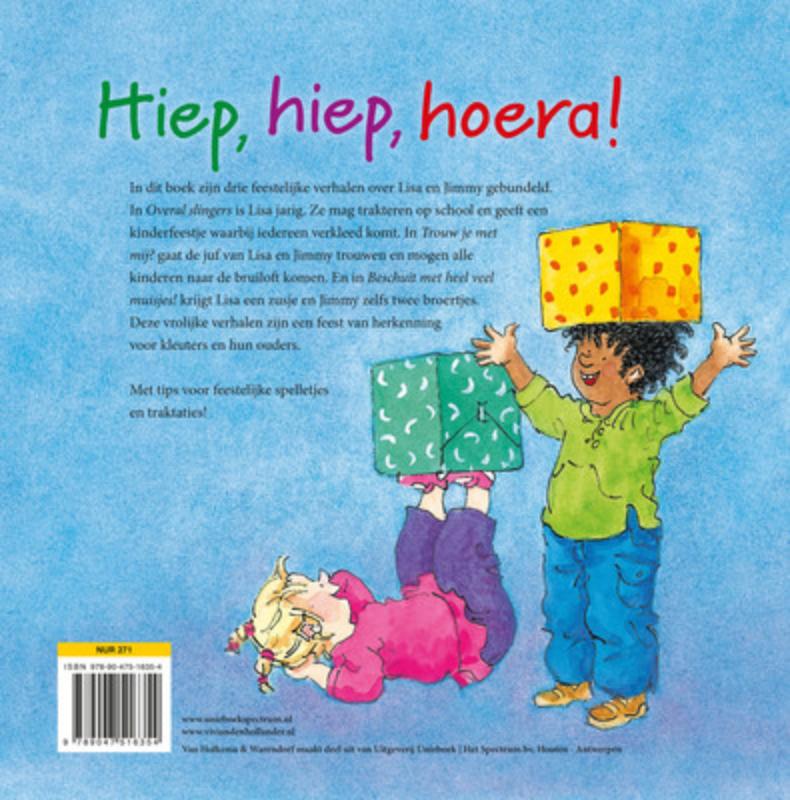 Hiep, hiep, hoera! achterkant