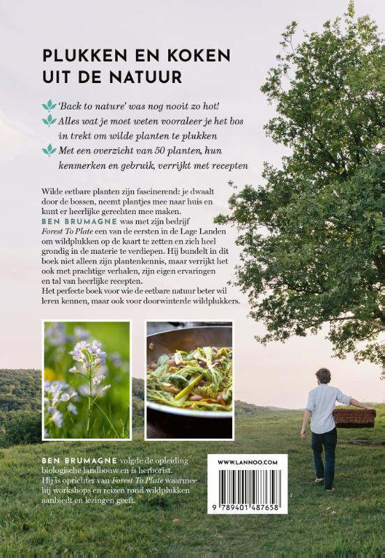 Het wildplukboek / Forest to plate achterkant