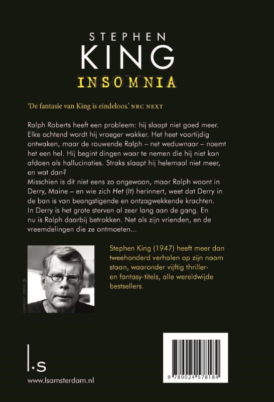 Insomnia achterkant