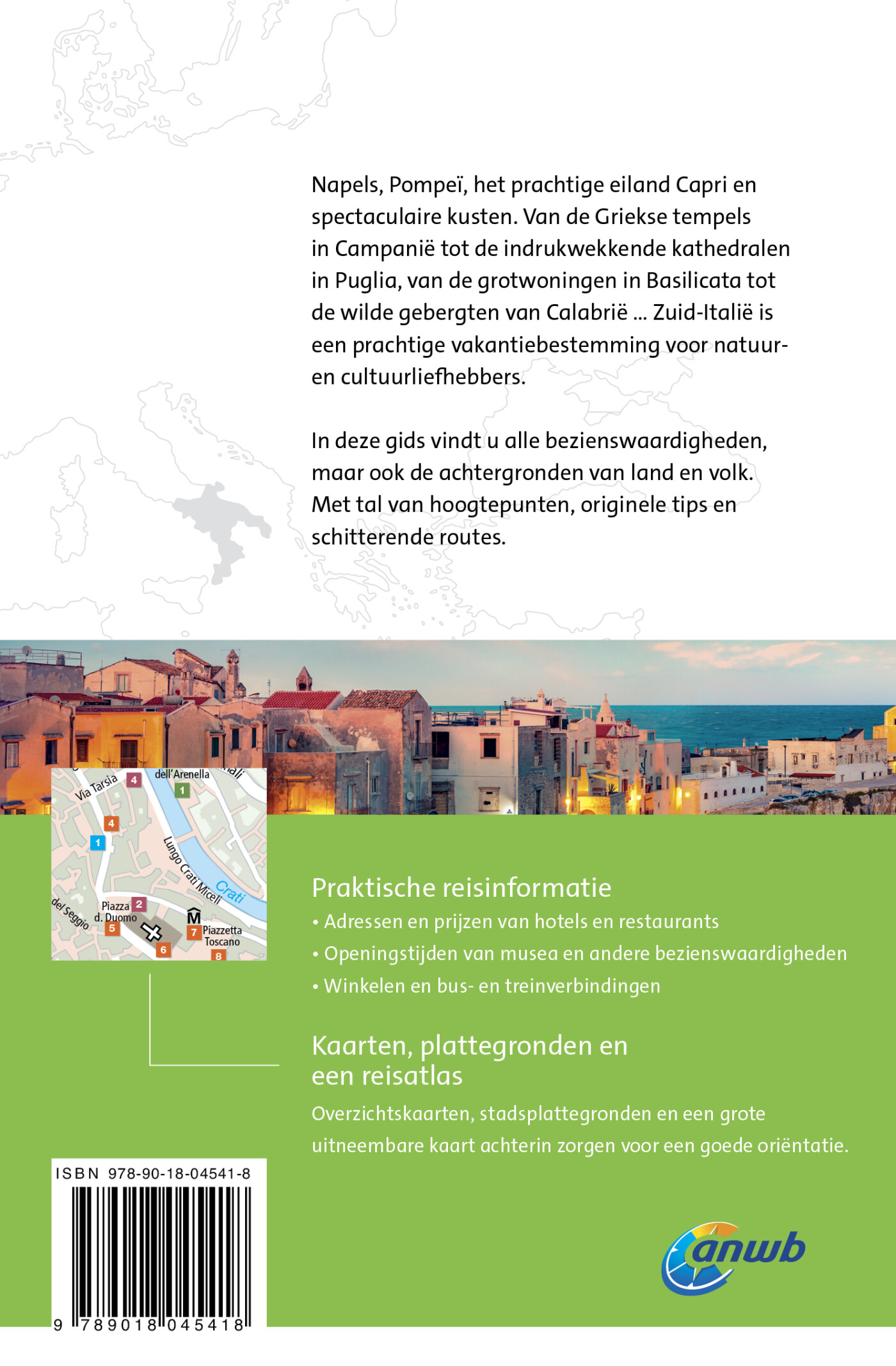Zuid-Italië / ANWB wereldreisgids achterkant
