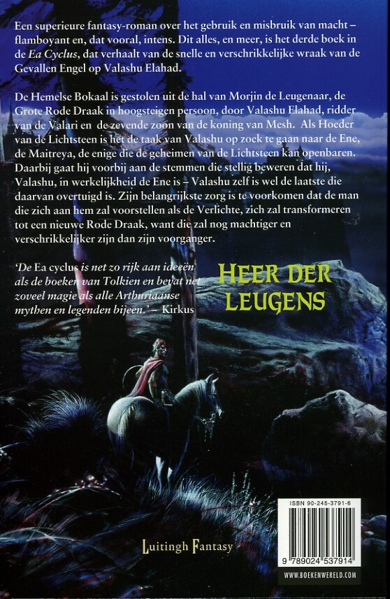 Heer der Leugens / Ea Cyclus / 3 achterkant