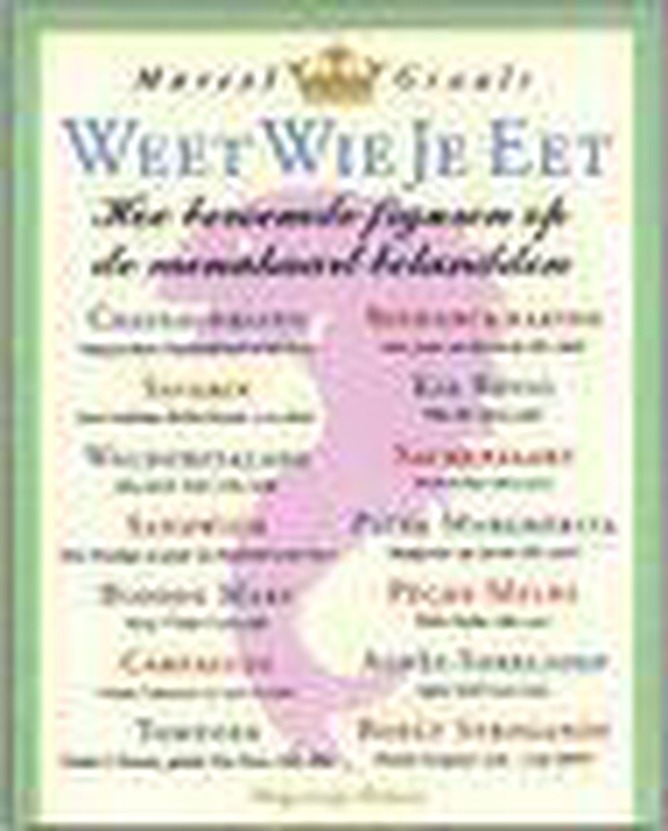 boekenbalie_9789050184335_cover WEET WIE JE EET