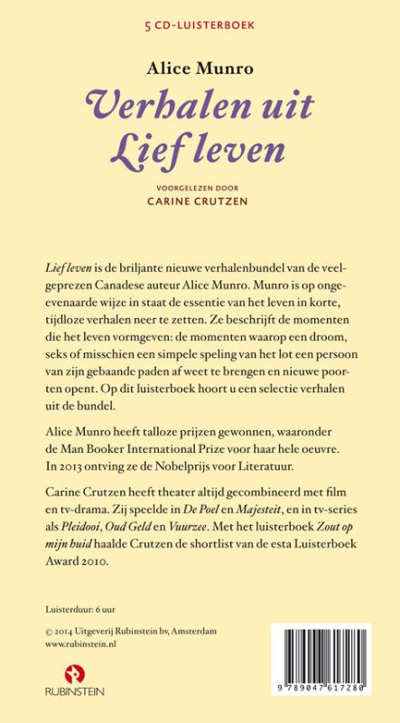 Verhalen uit lief leven achterkant