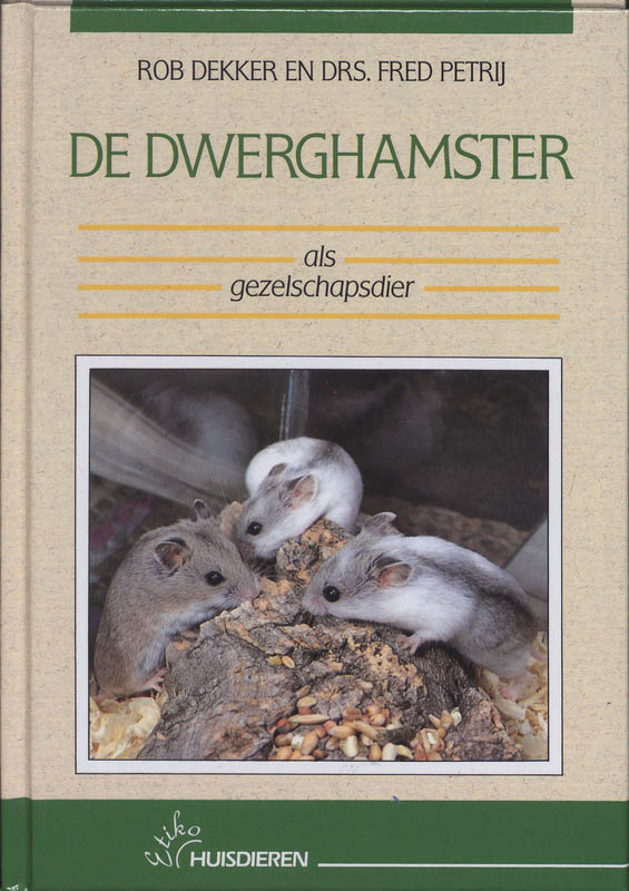 boekenbalie_9789052660721_cover De dwerghamster als gezelschapsdier / Etiko huisdieren