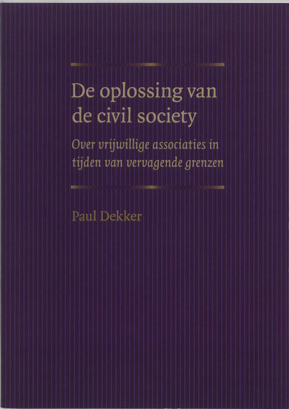 De oplossing van de civil society