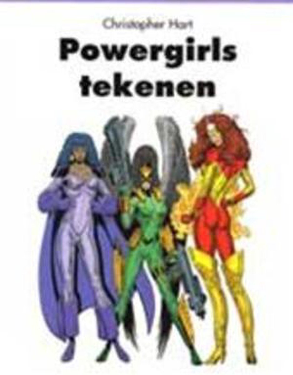 Powergirls tekenen