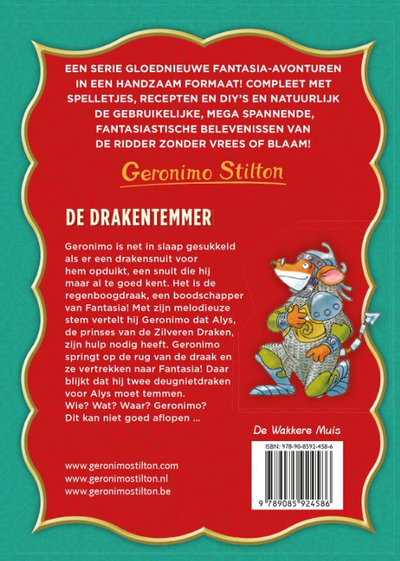 De drakentemmer / Avonturen in Fantasia / 1 achterkant