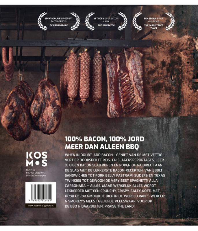Book of bacon / Smokey goodness achterkant