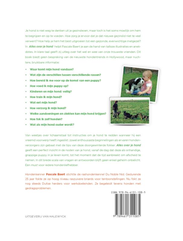 Alles over je hond Alles over je hond achterkant