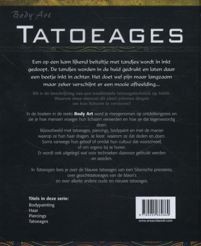 Tatoeages / Body-art achterkant