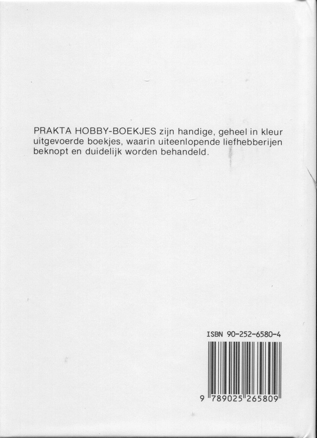 Kaart en kompas / Prakta hobby-boekjes achterkant