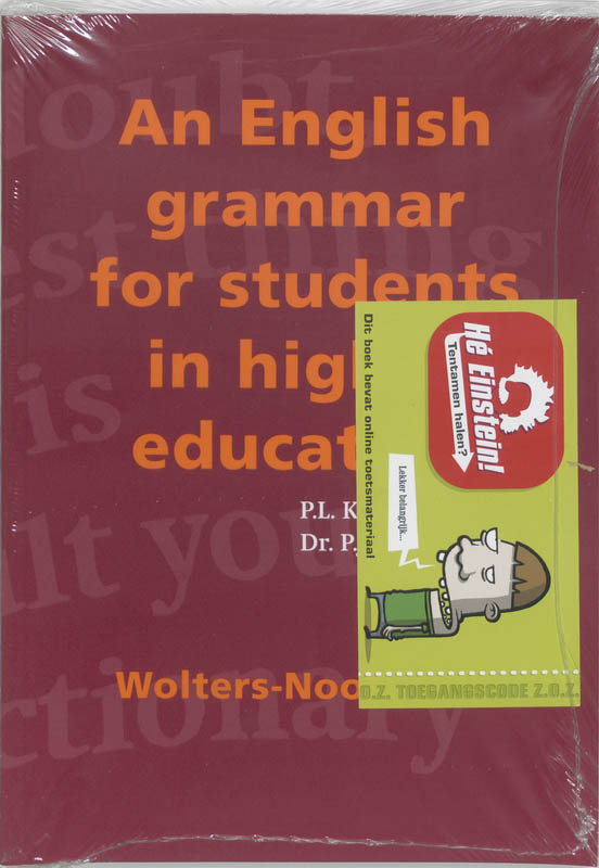 An english grammar for students in higher education