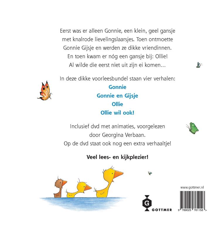 Gonnie & vriendjes - Gonnie en Gijsje...en Ollie natuurlijk! achterkant