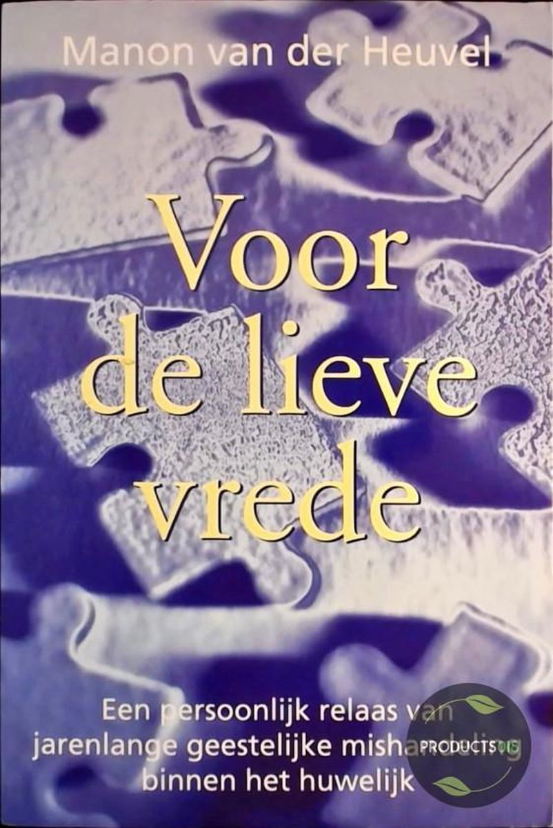 boekenbalie_9789055016471_cover VOOR DE LIEVE VREDE