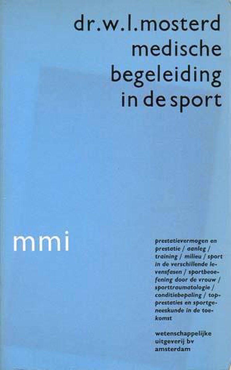 Medische begeleiding in de sport