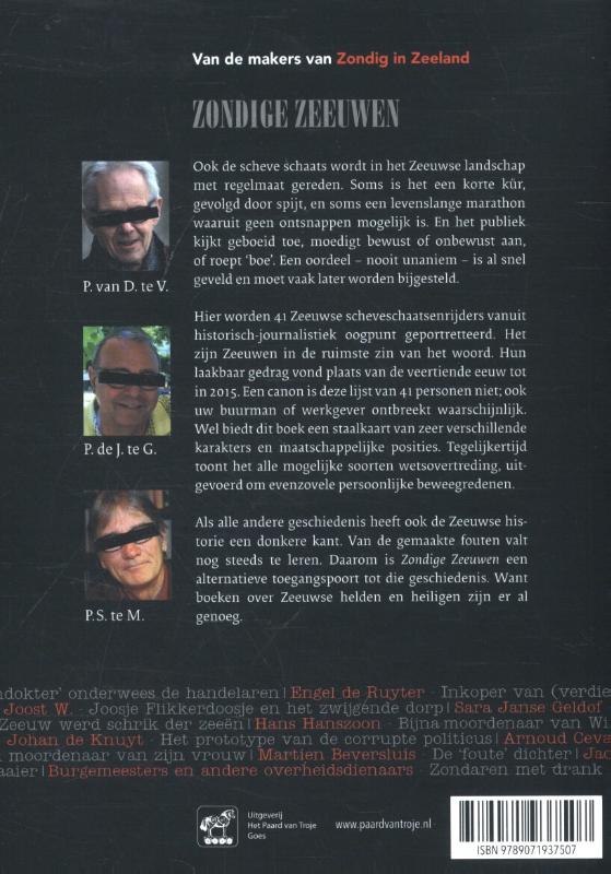 Zondige Zeeuwen Zondige Zeeuwen achterkant