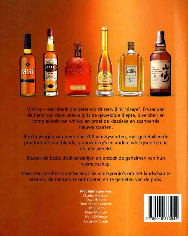 Whisky achterkant