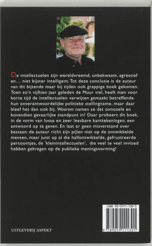 Heel de intellectueel achterkant