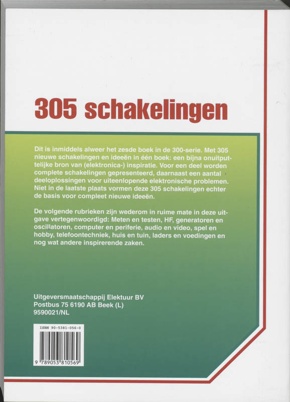 305 schakelingen achterkant