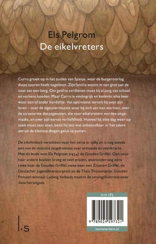 De eikelvreters achterkant