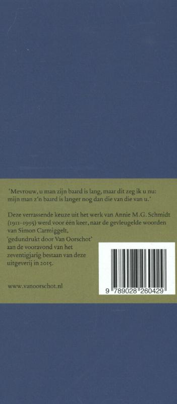 Die van die van u Die van die van u achterkant