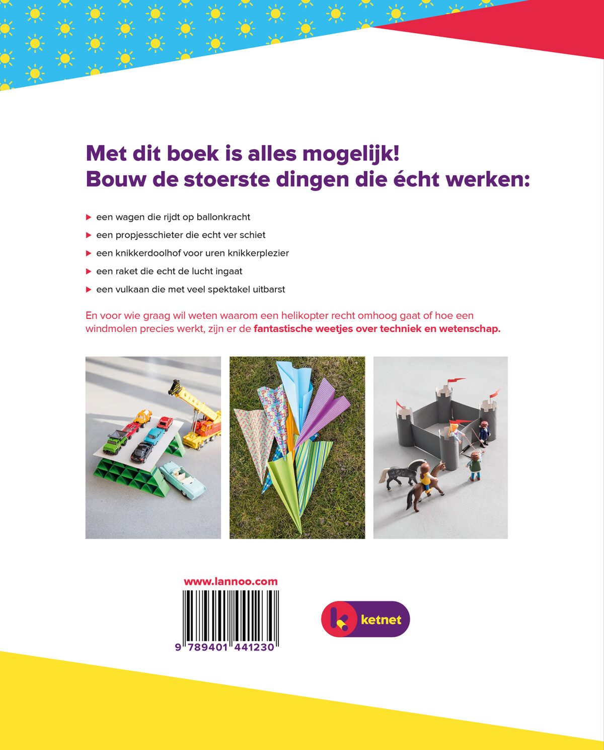 Het stoere Ketnet bouwboek / Ketnet / 1 achterkant