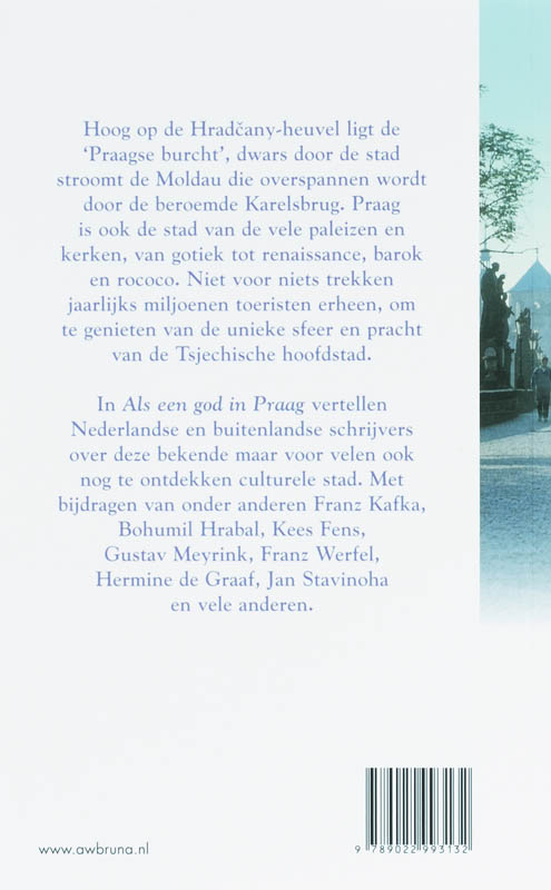 Als een god in Praag Als een god in Praag achterkant