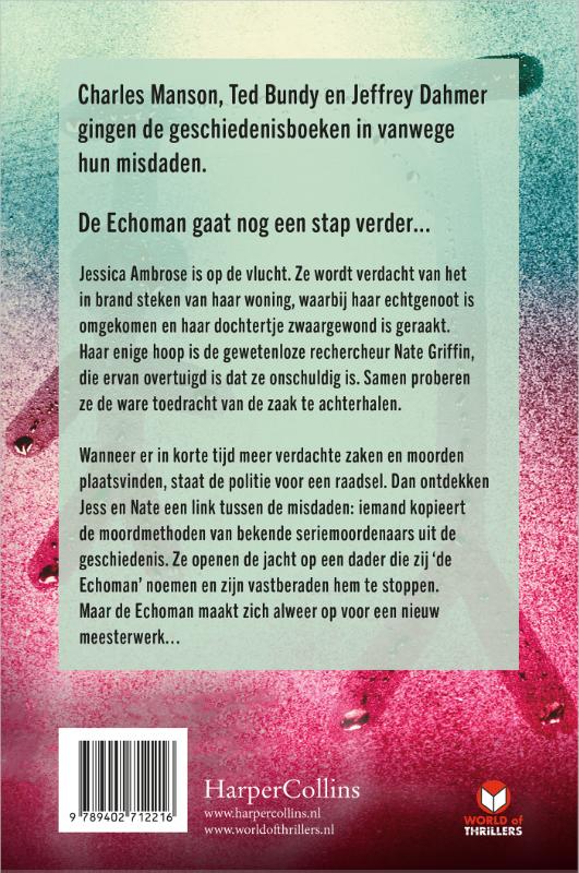De Echoman achterkant