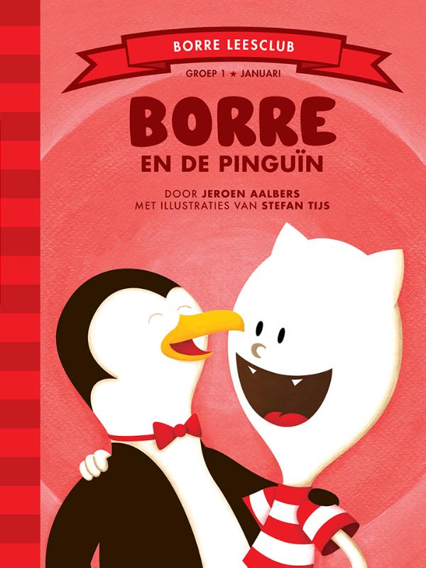 boekenbalie_9789089220202_cover Borre en de pinguin / De Gestreepte Boekjes
