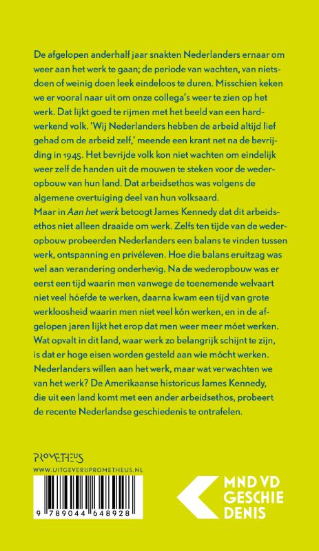 Aan het werk achterkant