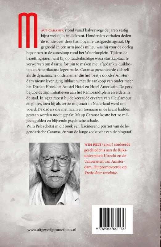 Maup Caransa achterkant