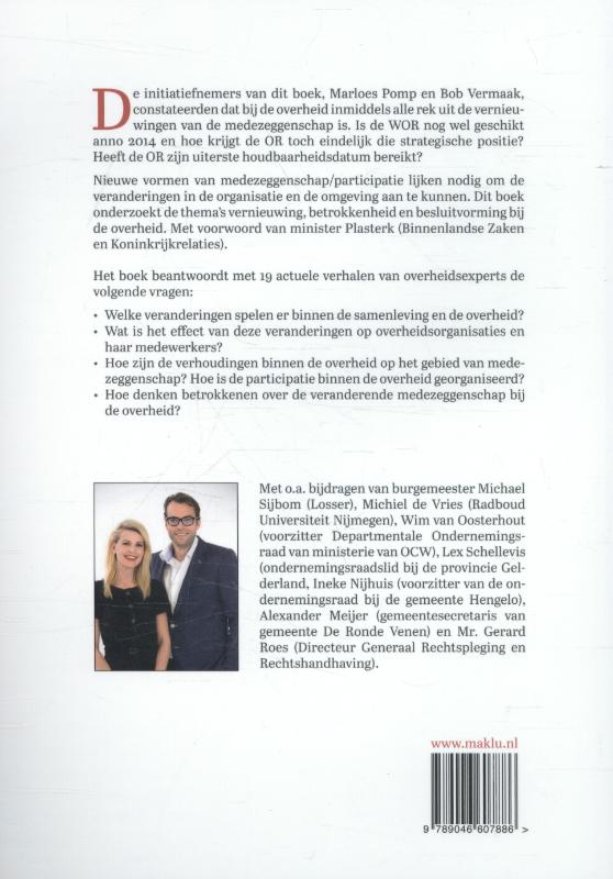 Wie kust de OR wakker? achterkant