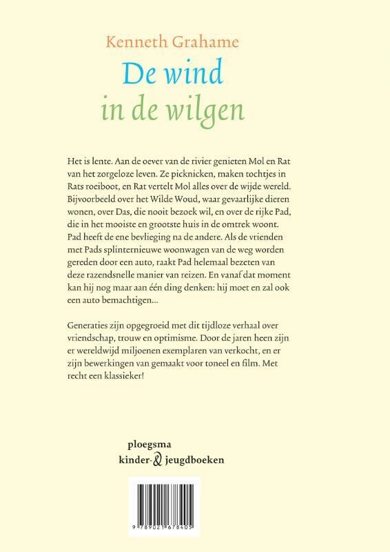 De wind in de wilgen achterkant
