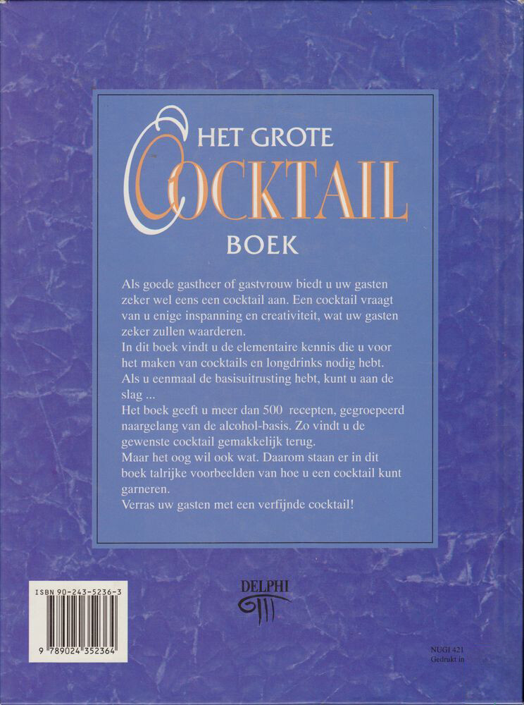 GROTE COCKTAILBOEK achterkant