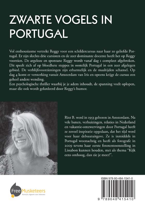 Zwarte Vogels In Portugal achterkant